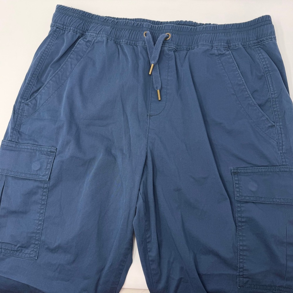 Polo Ralph Lauren Navy Blue Cargo Utility Jogger Pants Mens Large Drawstring